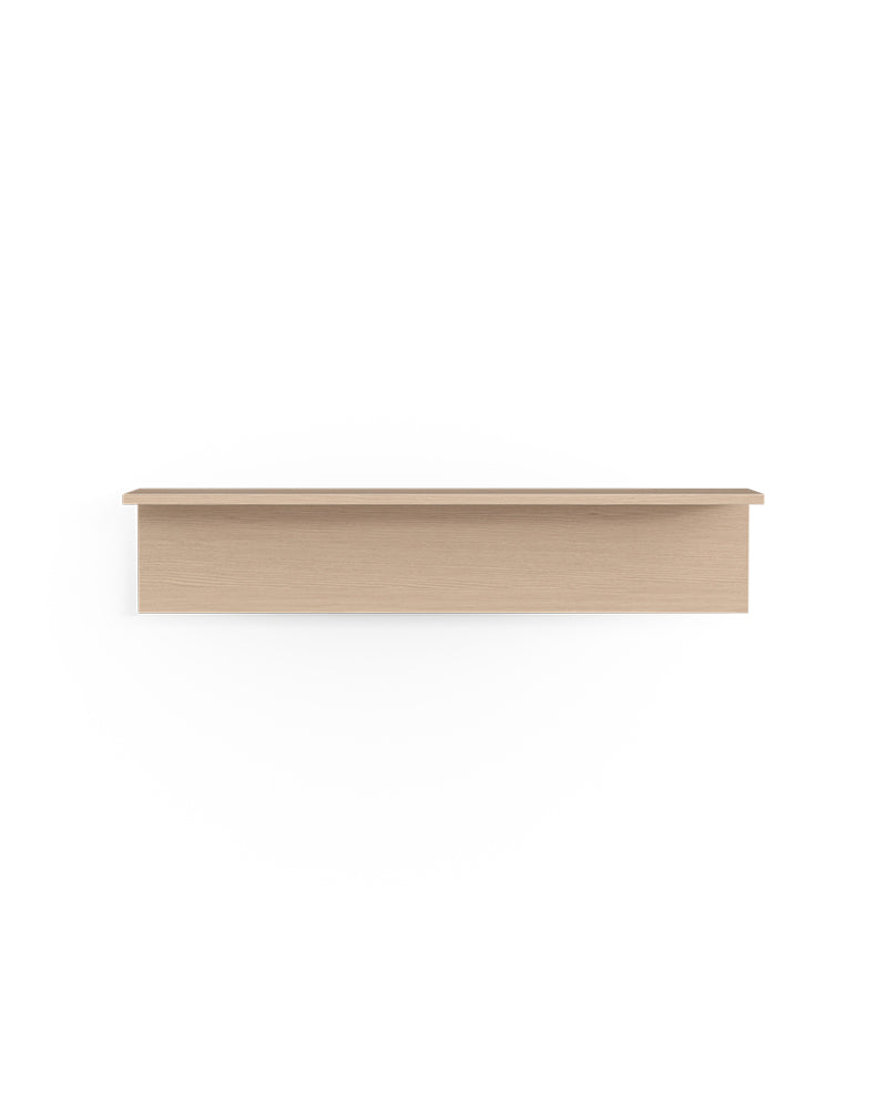 Display - Shelf in oak pattern - 98cm
